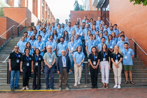 Group photo of participants of the 2025 ACM Europe Summer School on HPC and AI
